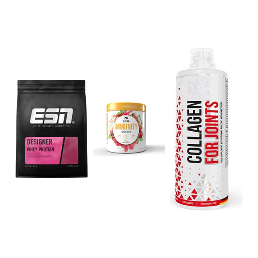 Regenerations-Set: ESN Designer + FA Nutrition + MST Collagen – alle enthaltenen Artikel