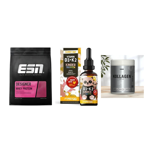 Regenerations-Set: ESN Designer + ProFuel VITAMIN + Sinob Kollagen – alle enthaltenen Artikel