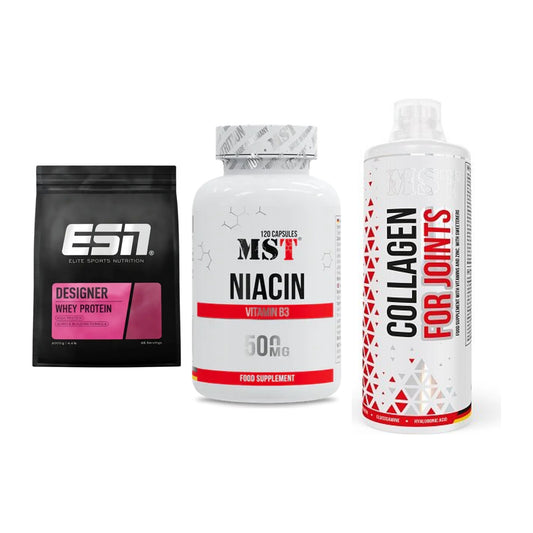 Regenerations-Set: ESN Designer + MST Niacin + MST Collagen – alle enthaltenen Artikel