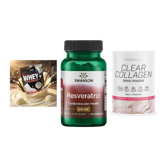 Regenerations-Set: Sinob Honest + Swanson Resvera + BioTech Clear – alle enthaltenen Artikel