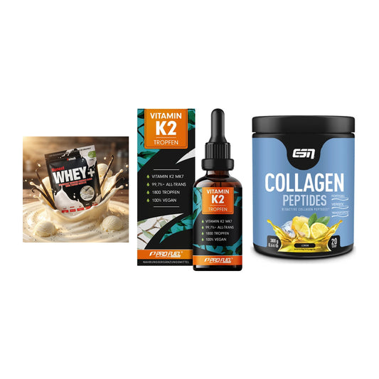 Regenerations-Set: Sinob Honest + ProFuel Vitamin + ESN Collagen – alle enthaltenen Artikel