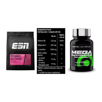 Regenerations-Set: ESN Designer + BioTech Magna + Scitec Mega – alle enthaltenen Artikel