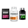 Regenerations-Set: ESN Designer + BioTech Vitamin + Scitec Mega – alle enthaltenen Artikel