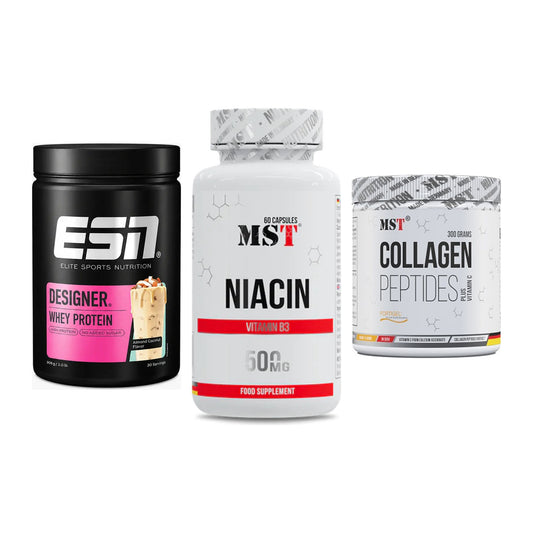 Regenerations-Set: ESN Designer + MST Niacin + MST Collagen – alle enthaltenen Artikel