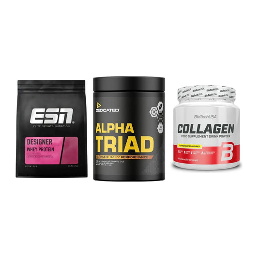 Regenerations-Set: ESN Designer + Dedicated Alpha + BioTech Collage – alle enthaltenen Artikel