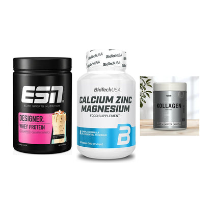 Regenerations-Set: ESN Designer + BioTech Calcium + Sinob Kollagen – alle enthaltenen Artikel