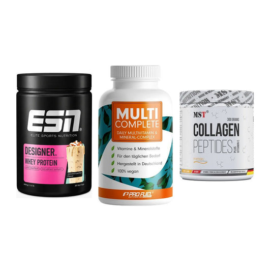 Regenerations-Set: ESN Designer + ProFuel MULTI + MST Collagen – alle enthaltenen Artikel
