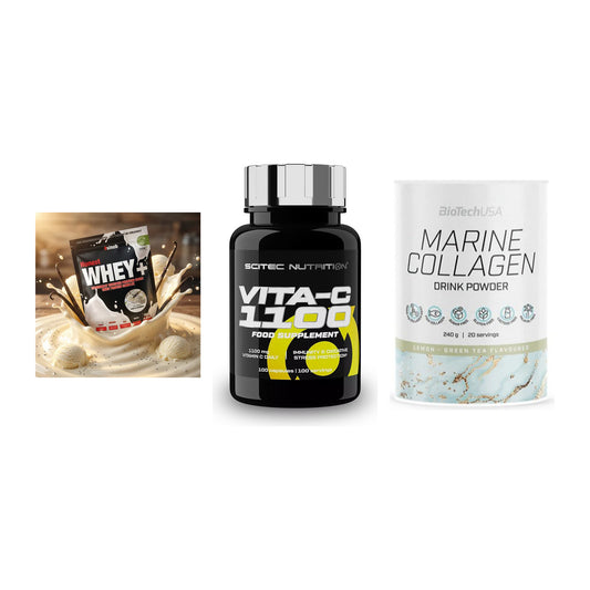 Regenerations-Set: Sinob Honest + Scitec Vitamin + BioTech Marine – alle enthaltenen Artikel