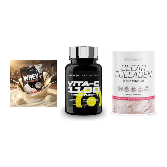 Regenerations-Set: Sinob Honest + Scitec Vitamin + BioTech Clear – alle enthaltenen Artikel