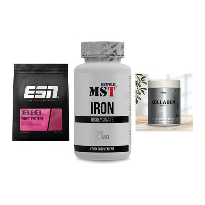 Regenerations-Set: ESN Designer + MST Iron + Sinob Kollagen – alle enthaltenen Artikel