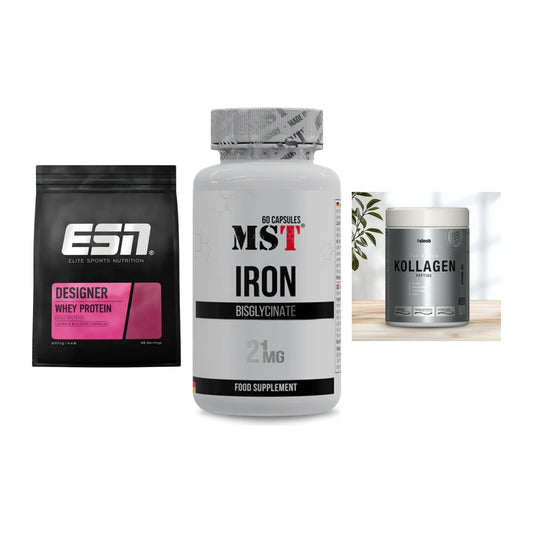 Regenerations-Set: ESN Designer + MST Iron + Sinob Kollagen – alle enthaltenen Artikel