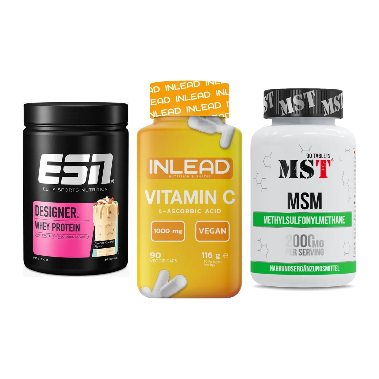 Regenerations-Set: ESN Designer + INLEAD Vitamin + MST MSM 2000 / – alle enthaltenen Artikel