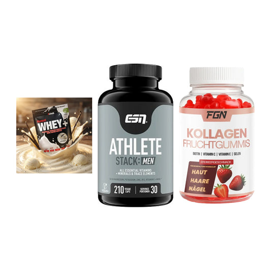 Regenerations-Set: Sinob Honest + ESN Athlete + FGN Kollagen 60 – alle enthaltenen Artikel