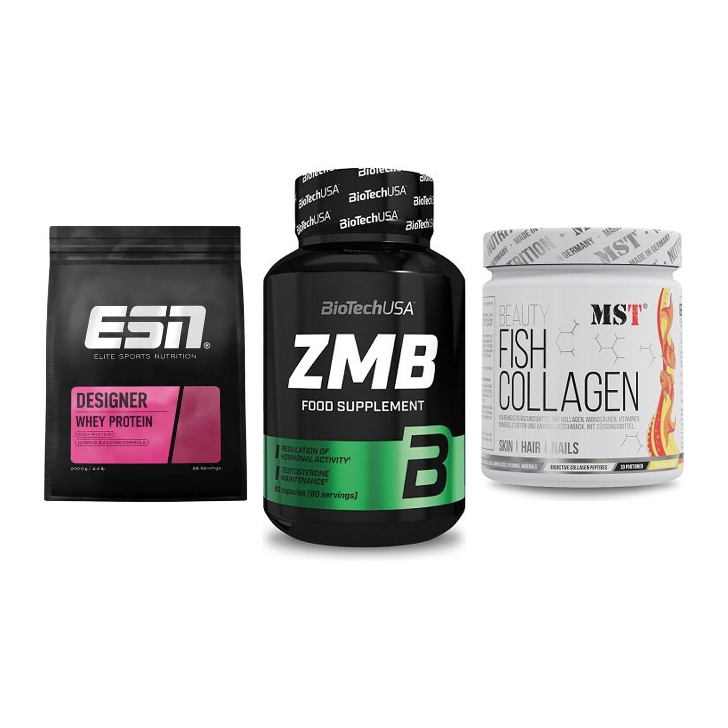 Regenerations-Set: ESN Designer + BioTech ZMB + MST Beauty Fish – alle enthaltenen Artikel