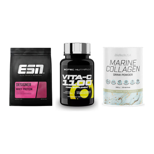 Regenerations-Set: ESN Designer + Scitec Vitamin + BioTech Marine – alle enthaltenen Artikel
