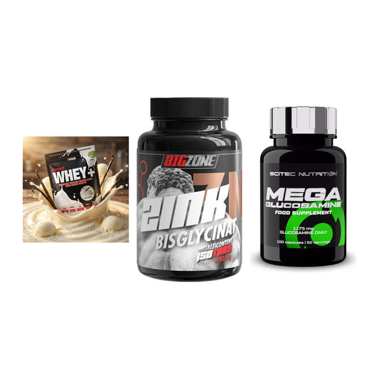 Regenerations-Set: Sinob Honest + Big Zone Zink + Scitec Mega – alle enthaltenen Artikel