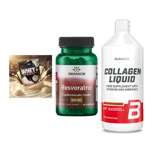 Regenerations-Set: Sinob Honest + Swanson Resvera + BioTech Collage – alle enthaltenen Artikel