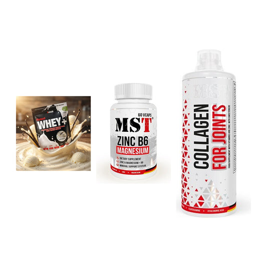 Regenerations-Set: Sinob Honest + MST Zinc + MST Collagen – alle enthaltenen Artikel
