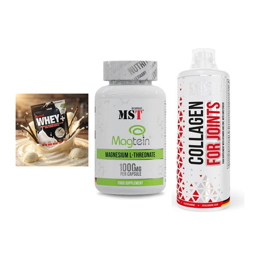 Regenerations-Set: Sinob Honest + MST Magnesium + MST Collagen – alle enthaltenen Artikel
