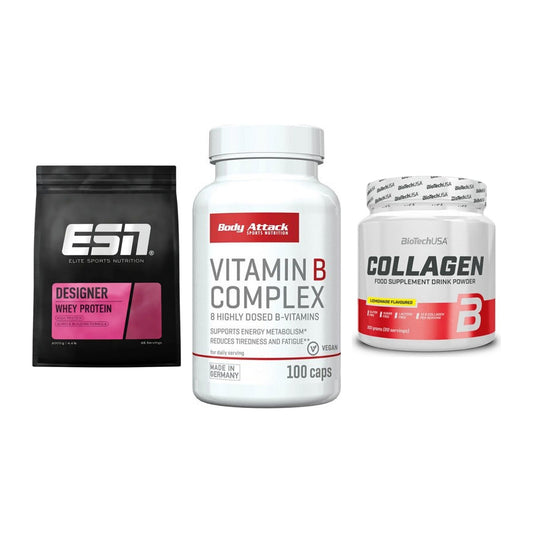 Regenerations-Set: ESN Designer + Body Attack + BioTech Collage – alle enthaltenen Artikel