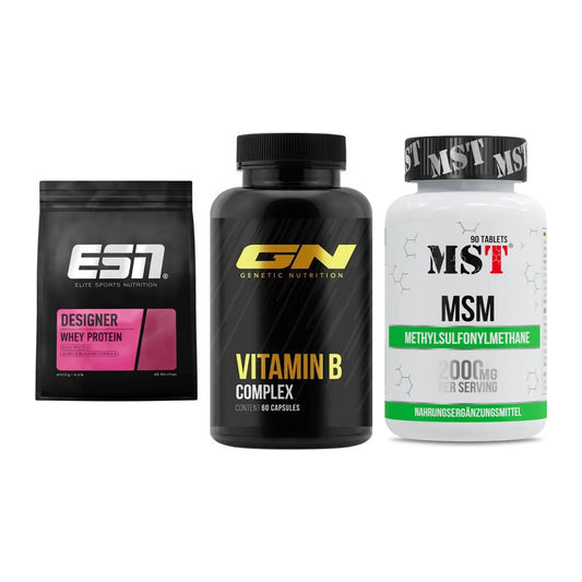 Regenerations-Set: ESN Designer + GN Vitamin + MST MSM 2000 / – alle enthaltenen Artikel