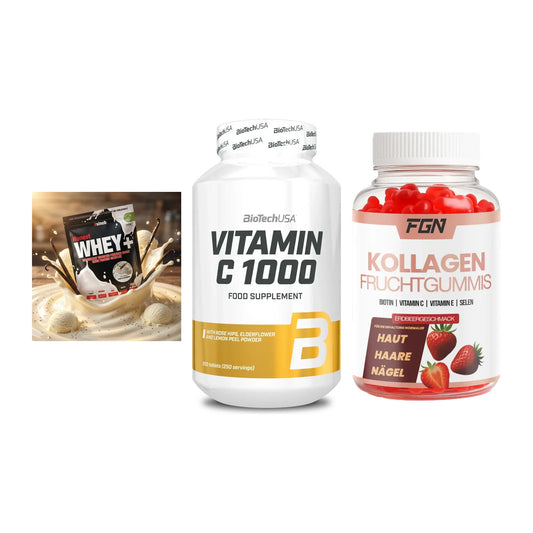 Regenerations-Set: Sinob Honest + BioTech Vitamin + FGN Kollagen 60 – alle enthaltenen Artikel