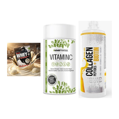Regenerations-Set: Sinob Honest + Sinob Vitamin C + MST Collagen – alle enthaltenen Artikel