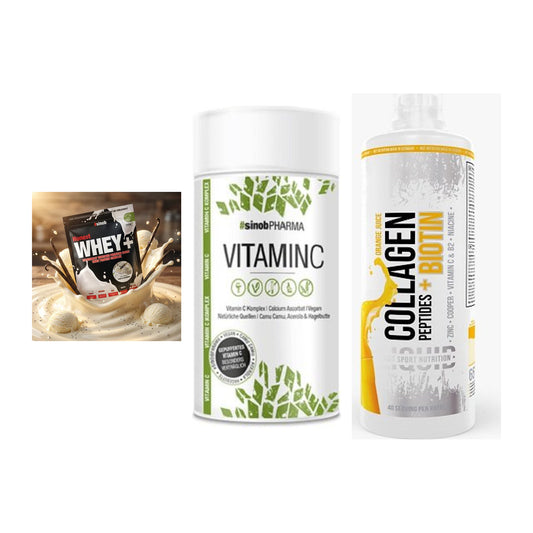 Regenerations-Set: Sinob Honest + Sinob Vitamin C + MST Collagen – alle enthaltenen Artikel