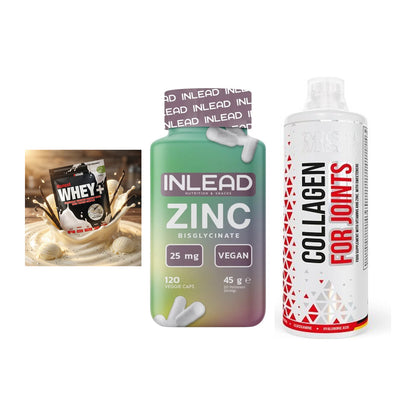 Regenerations-Set: Sinob Honest + INLEAD Zink + MST Collagen – alle enthaltenen Artikel