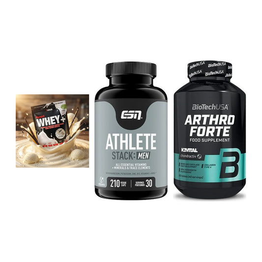 Regenerations-Set: Sinob Honest + ESN Athlete + BioTech Arthro – alle enthaltenen Artikel