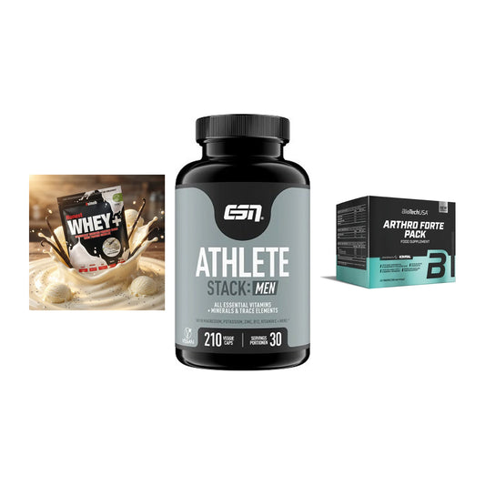 Regenerations-Set: Sinob Honest + ESN Athlete + BioTech Arthro – alle enthaltenen Artikel