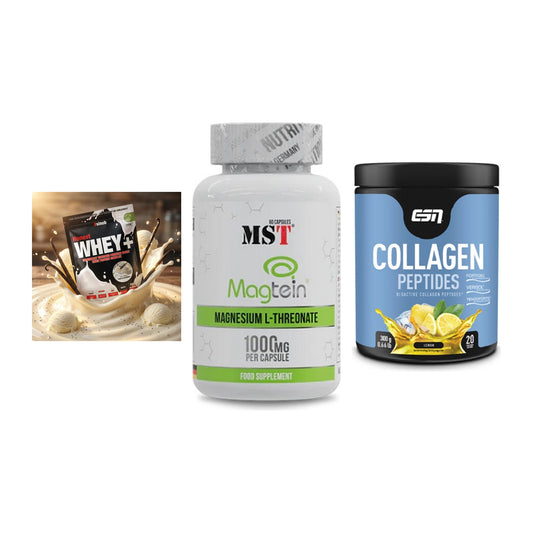 Regenerations-Set: Sinob Honest + MST Magnesium + ESN Collagen – alle enthaltenen Artikel