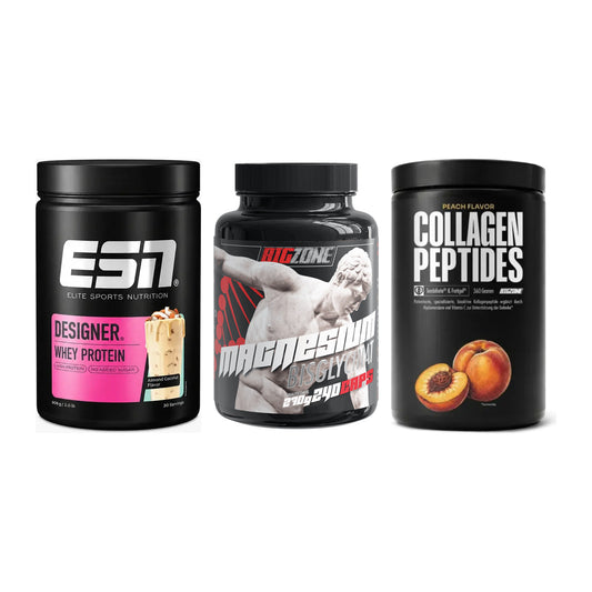 Regenerations-Set: ESN Designer Whey + Big Zone Magnesium + 1 weitere – alle enthaltenen Artikel