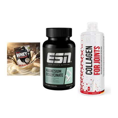 Regenerations-Set: Sinob Honest + ESN Magnesium + MST Collagen – alle enthaltenen Artikel