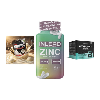 Regenerations-Set: Sinob Honest + INLEAD Zink + BioTech Arthro – alle enthaltenen Artikel