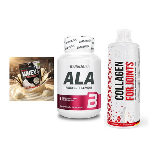 Regenerations-Set: Sinob Honest + BioTech ALA + MST Collagen – alle enthaltenen Artikel