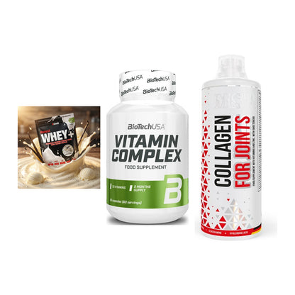Regenerations-Set: Sinob Honest + BioTech Vitamin + MST Collagen – alle enthaltenen Artikel