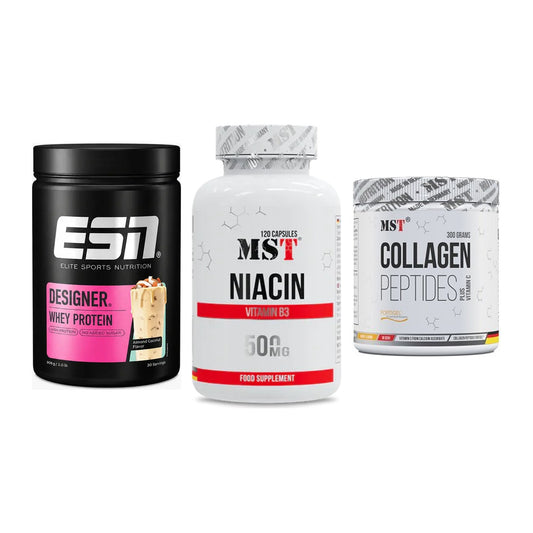 Regenerations-Set: ESN Designer + MST Niacin + MST Collagen – alle enthaltenen Artikel