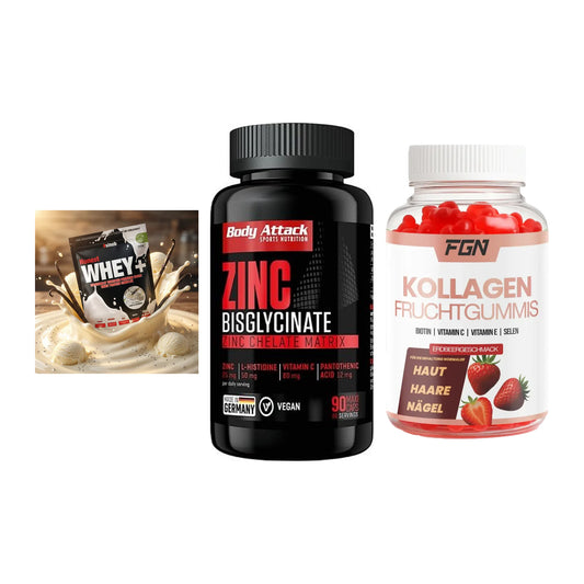 Regenerations-Set: Sinob Honest + Body Attack + FGN Kollagen 60 – alle enthaltenen Artikel