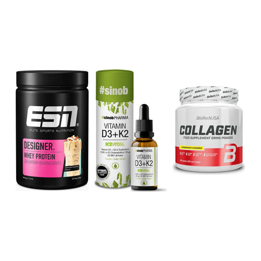 Regenerations-Set: ESN Designer + Sinob Vitamin + BioTech Collage – alle enthaltenen Artikel