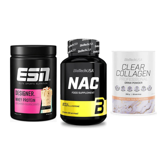 Regenerations-Set: ESN Designer + BioTech NAC + BioTech Clear – alle enthaltenen Artikel