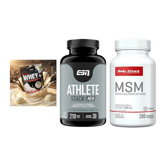 Regenerations-Set: Sinob Honest + ESN Athlete + Body Attack MSM – alle enthaltenen Artikel