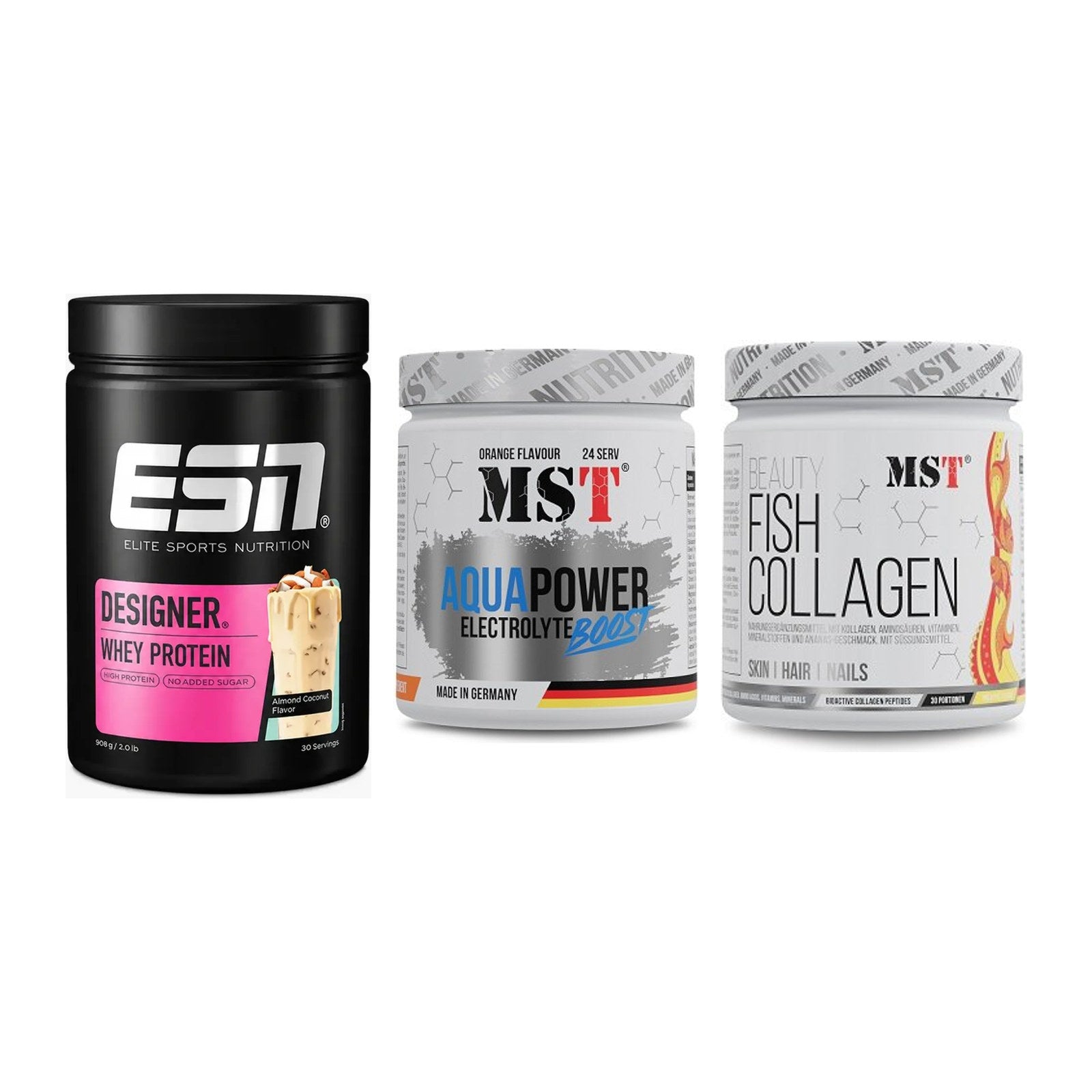 Regenerations-Set: ESN Designer + MST Aqua Power + MST Beauty Fish – alle enthaltenen Artikel