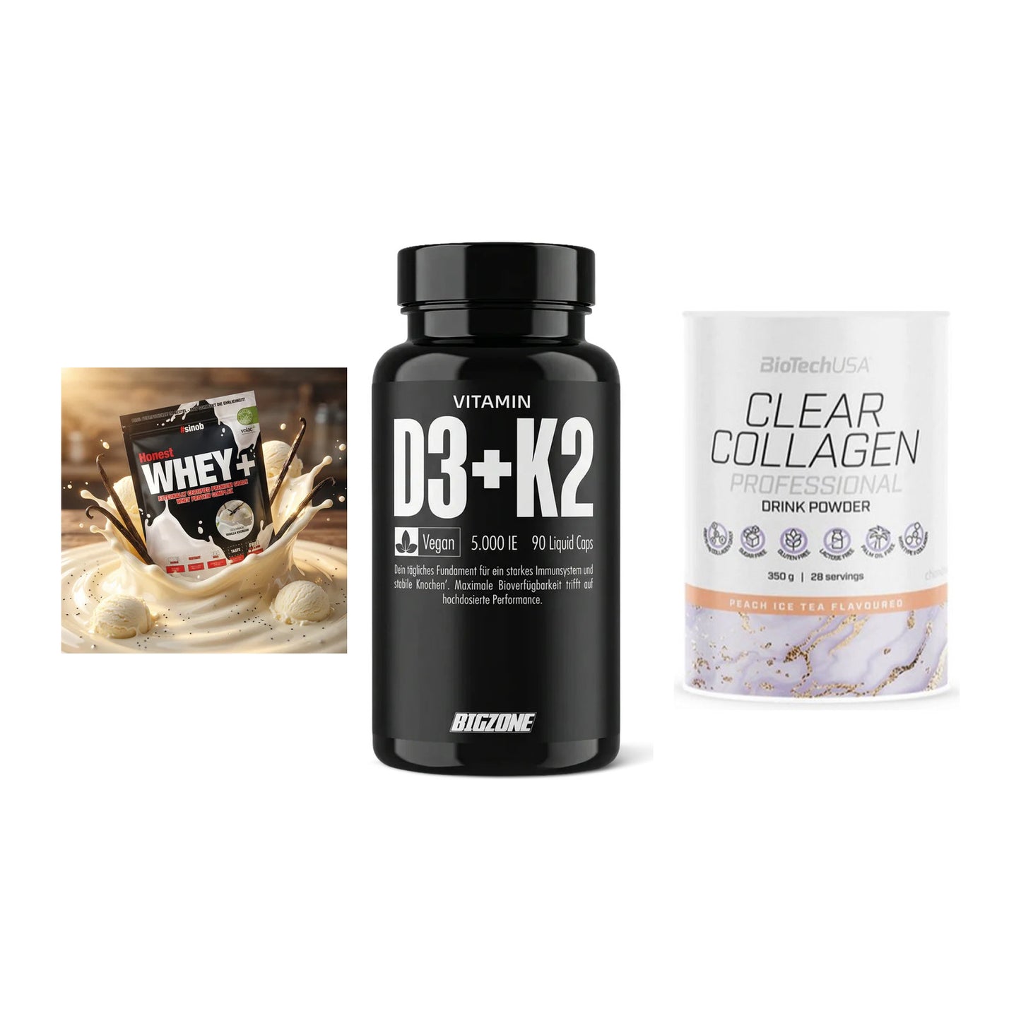 Regenerations-Set: Sinob Honest + Big Zone + BioTech Clear – alle enthaltenen Artikel
