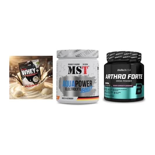 Regenerations-Set: Sinob Honest + MST Aqua Power + BioTech Arthro – alle enthaltenen Artikel