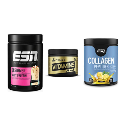 Regenerations-Set: ESN Designer + Peak Vitamin + ESN Collagen – alle enthaltenen Artikel