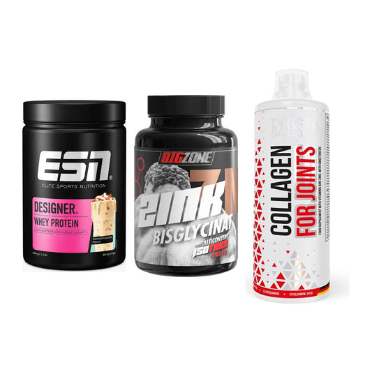 Regenerations-Set: ESN Designer + Big Zone Zink + MST Collagen – alle enthaltenen Artikel
