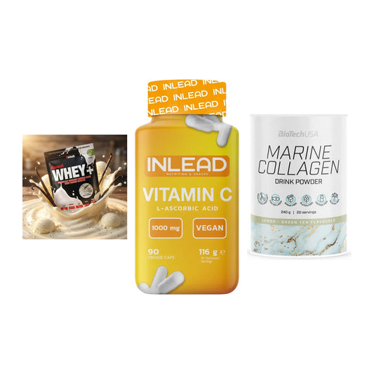 Regenerations-Set: Sinob Honest + INLEAD Vitamin + BioTech Marine – alle enthaltenen Artikel