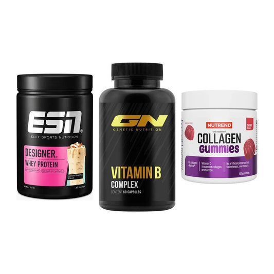 Regenerations-Set: ESN Designer + GN Vitamin + Nutrend Collage – alle enthaltenen Artikel