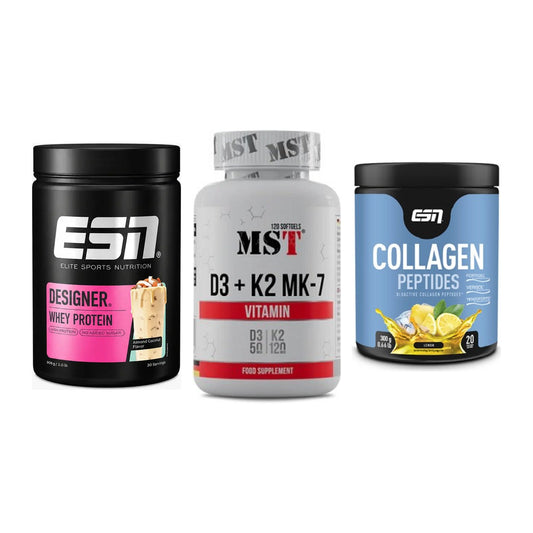Regenerations-Set: ESN Designer + MST Vitamin D3 + ESN Collagen – alle enthaltenen Artikel